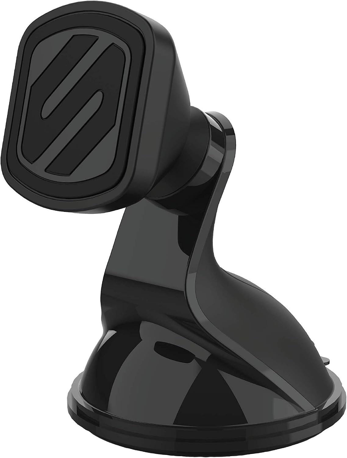 Scosche MMWSM-2PKXCES0 MagicMount Select Magnetic Car Phone Holder Mount for iPhone and Android - 2 Pack - Secure Magnetic Cell Phone Mount for Car Window or Dash - Universal 360° Adjustable Head