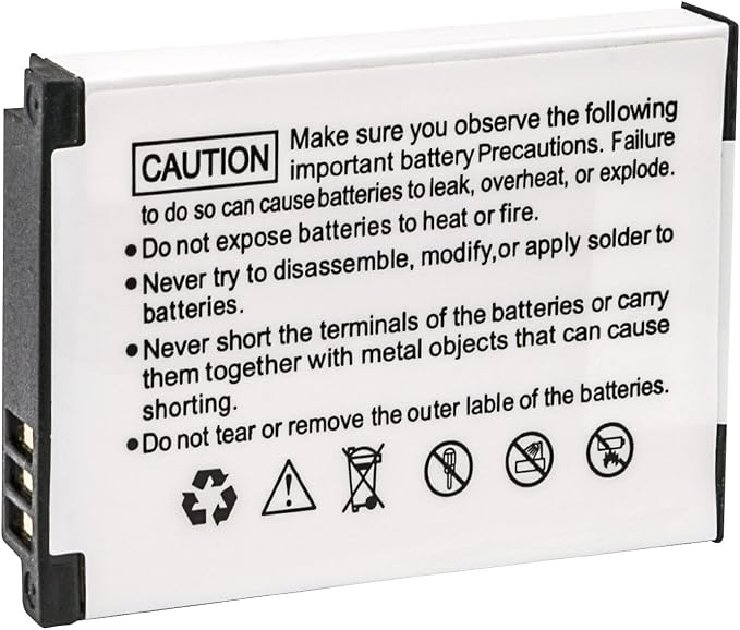 Kastar 1-Pack SLB-10A Battery and AC Wall Charger Replacement