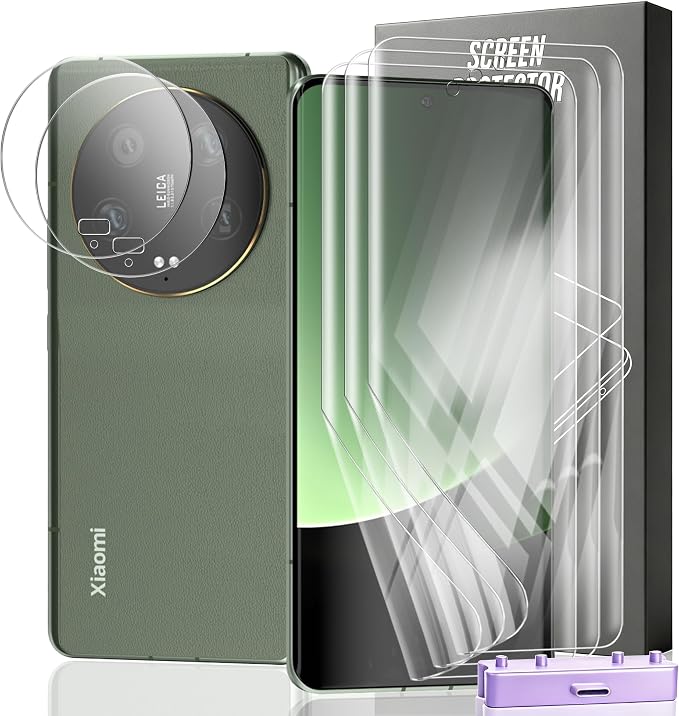 3+2 Pack Screen Protector for Xiaomi 13 Ultra Flexible TPU Film