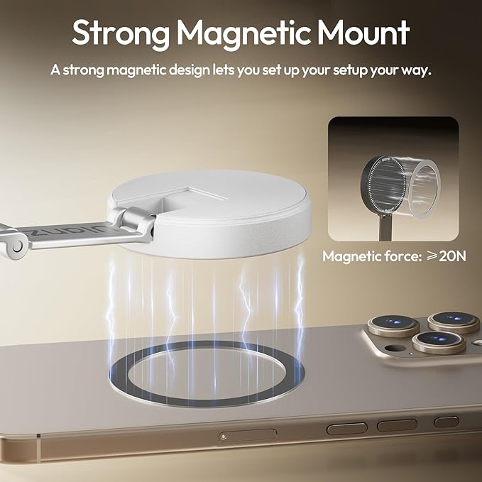 ULANZI Magnetic Phone Tripod, MT85 Auto Open Tripod