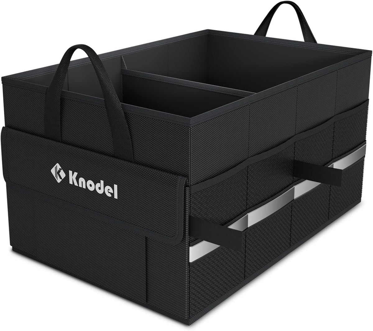K KNODEL Trunk Organizer for Car, SUV, Truck and Sedan (Small, Black)