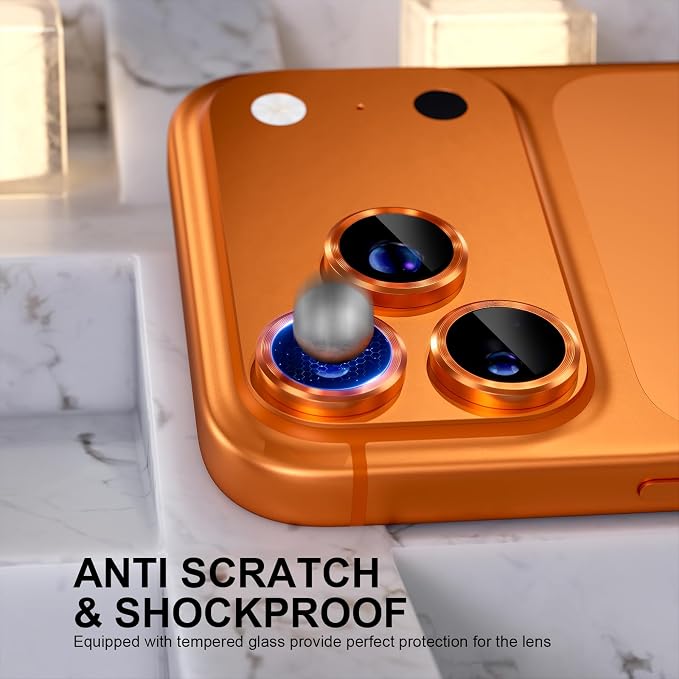 Choiche Compatible for iPhone 17 Pro/iPhone 17 Pro Max Camera Lens Protector