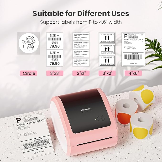 Bluetooth Shipping Label Printer