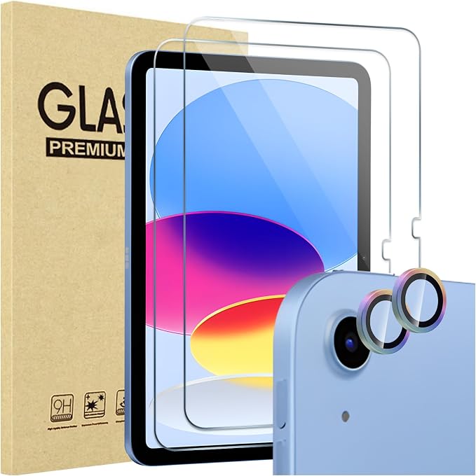 ProCase Screen Protector for iPad A16 2025 11th/10th 2022 Generation, 2