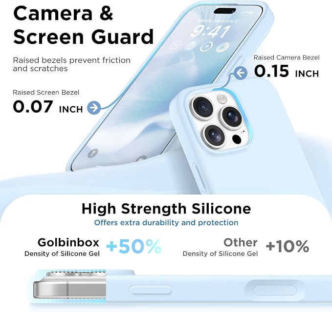 GolbinBox Magnetic for iPhone 16 Pro Case, Compatible