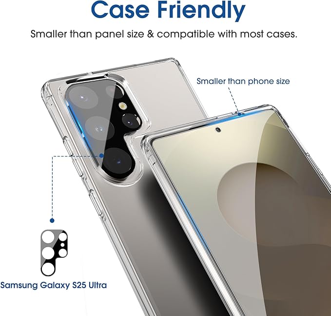 amFilm Auto-Alignment OneTouch for Samsung Galaxy S25 Ultra 6.9" Screen