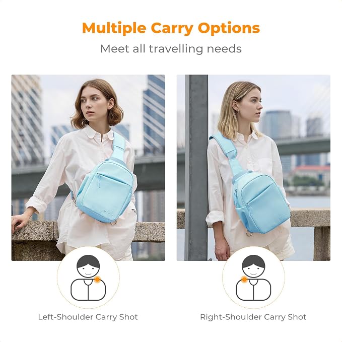 K&F CONCEPT Small Camera Bag for Photographer, Camera Sling Crossbody bag for