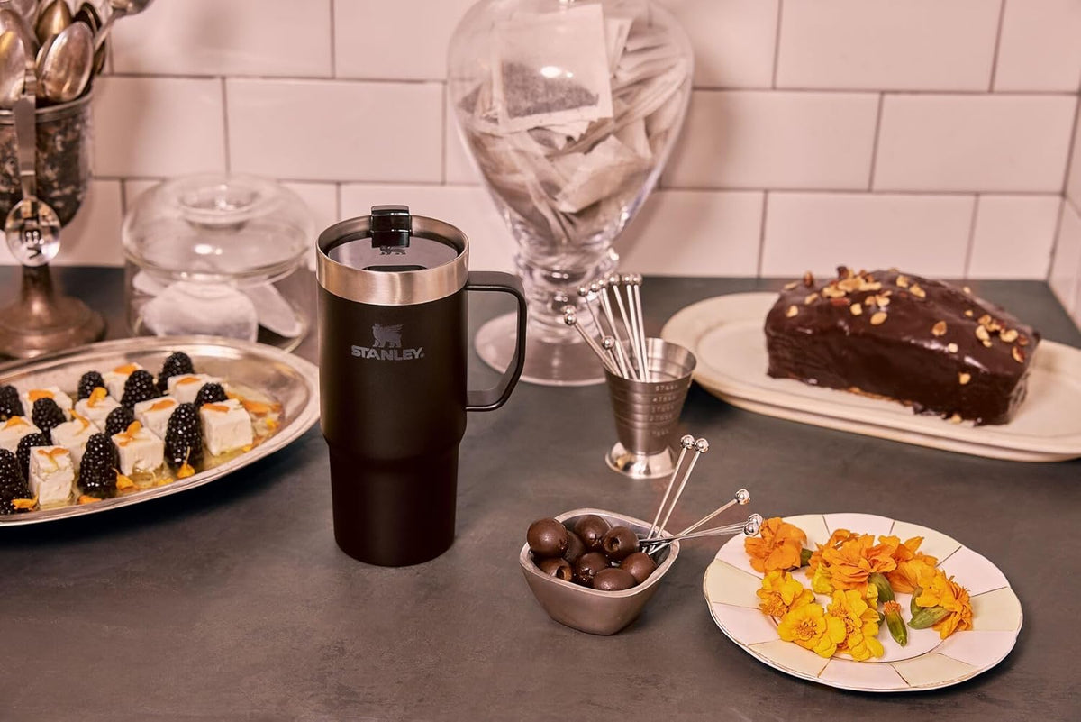 STANLEY The Everyday Suburban Mug - 24 oz Insulated Stainless Steel | Drink Through Lid | BPA-Free | Frost