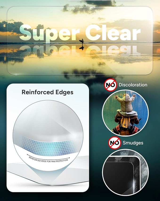 ZAGG Glass Elite Anti-Reflective Samsung Galaxy Z Flip6 Camera Lens Protector