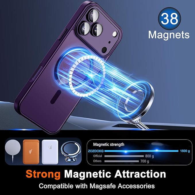 Magnetic for iPhone 17 Pro Max Case