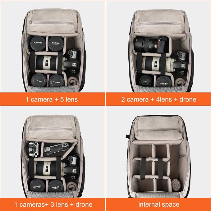 Besnfoto Camera Backpack Waterproof