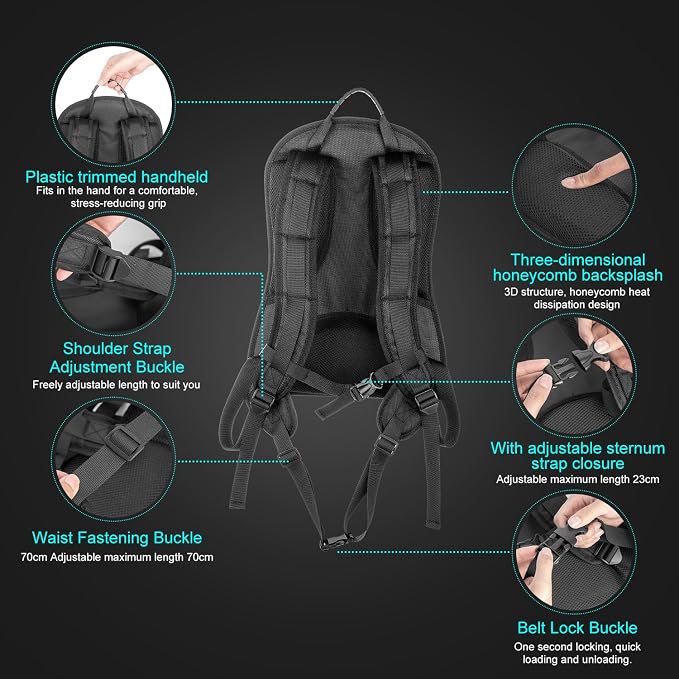 FOMITO BB-01 V-Mount Camera Harness Vest,