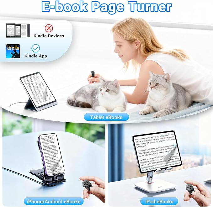 TikTok Scrolling Ring Remote Control, Page Turner