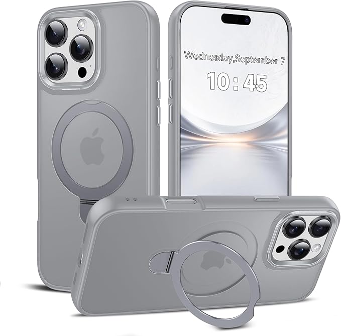 LeYi for 16-Pro Max Case: with Stand for MagSafe iPhone i Phone 16pro promax