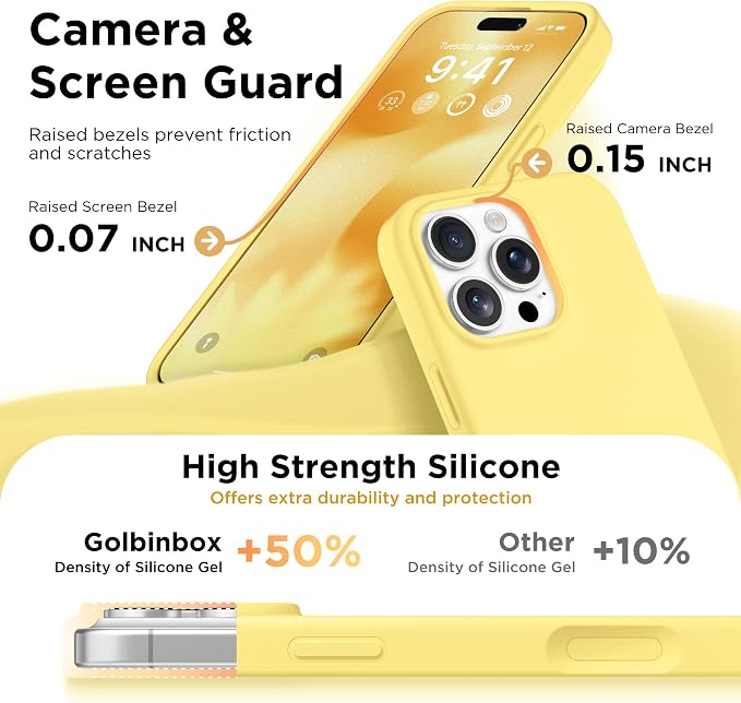 GolbinBox Magnetic for iPhone 16 Pro Max Case, Compatible