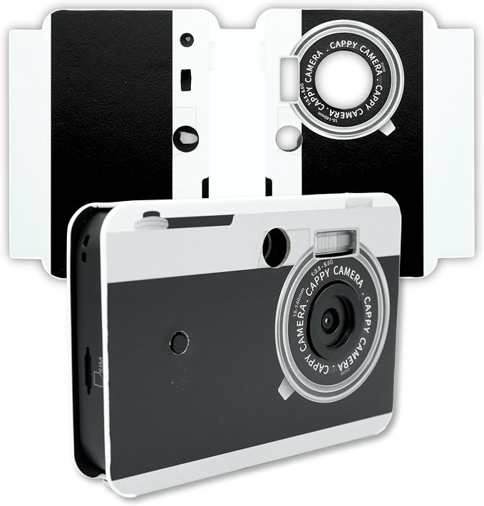 Interchangeable Replacement Case – Sleek Dark Film Look Aesthetic Snap-On Cover