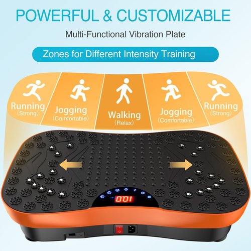 AXV Vibration Plate - Full Body Fitness Machine for Weight Loss | Lymphatic Drainage & Shaking Workout