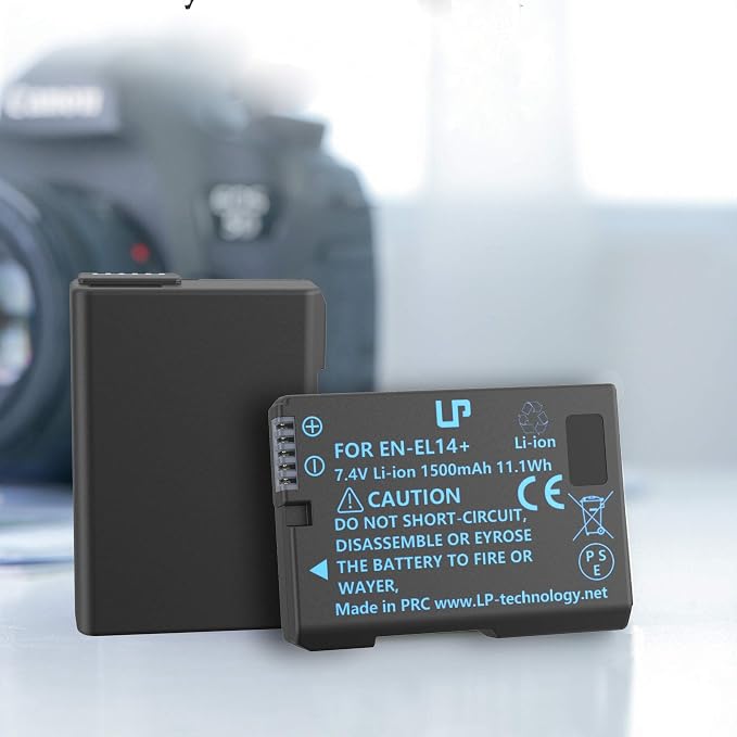 LP EN-EL14 / EN-EL14a Battery 1500mAh