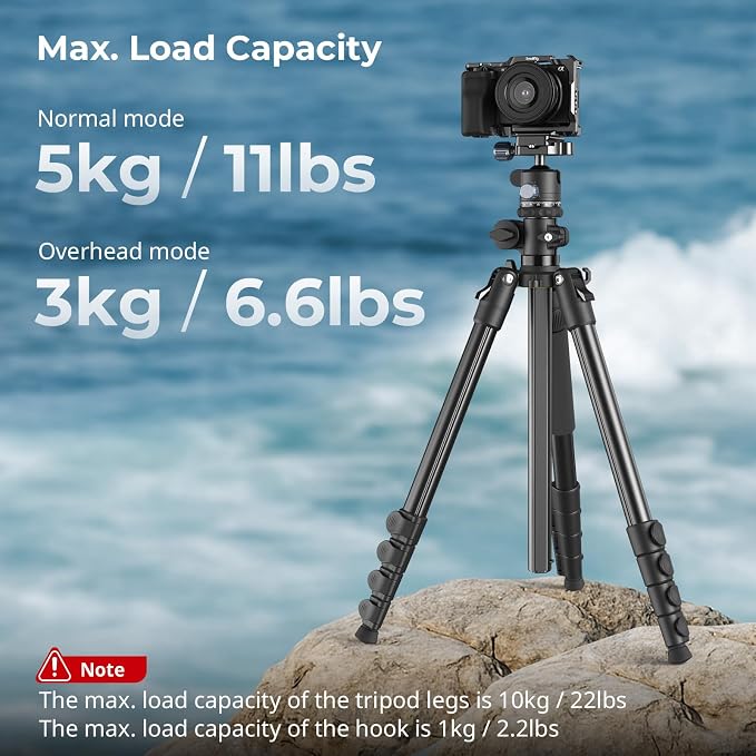 SmallRig CT25 64.5"/164cm Horizontal Overhead Tripod