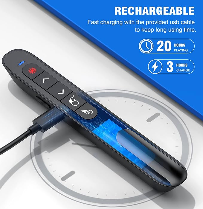DINOSTRIKE Wireless Presenter Remote