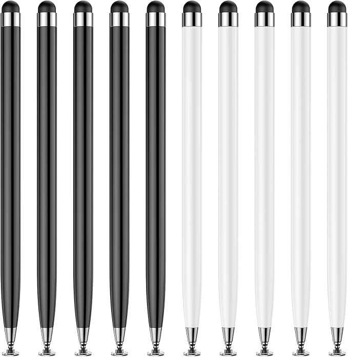 10PCS Stylus Pen for Touchscreen, Lightweight 2 in 1 Design | Stylus Pen for