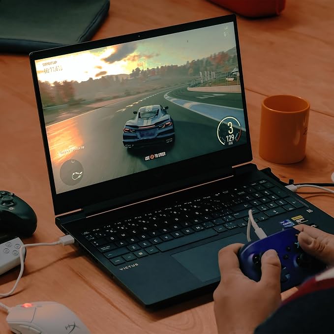 HP Victus 15 Gaming Laptop 15.6" FHD IPS 144Hz Intel 8-core i5-13420H (>i7-12650H) 32GB RAM 1TB SSD GeForce RTX 4050 Backlit Type-C DTS:X Ultra Wi-Fi 6 Win11 ICP Hub
