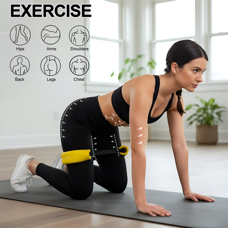 Soulchen 3 Pcs Hip Core System Resistance Bands 20/40/60 Lbs Loop Booty Glute Bands for Working Out to Stretch Strengthen Legs Hips Exercise Equipment for Women Men Adults