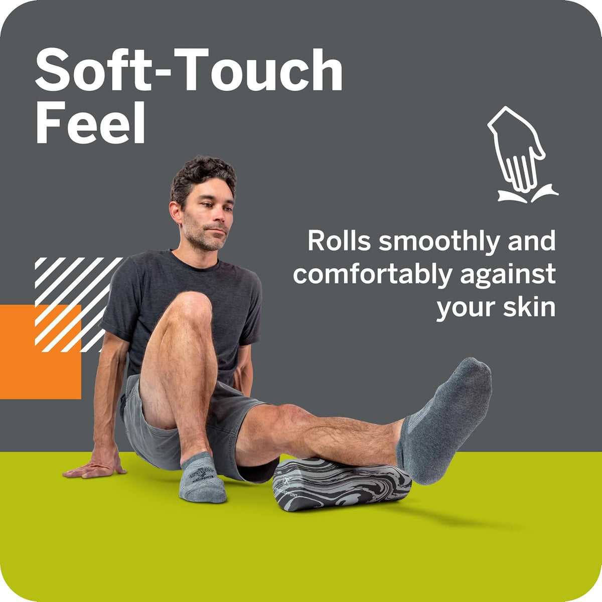 TriggerPoint Foundation Roller - Premium EVA Foam Muscle Recovery Roller | Soft Compression for Injury Prevention, Travel-Friendly