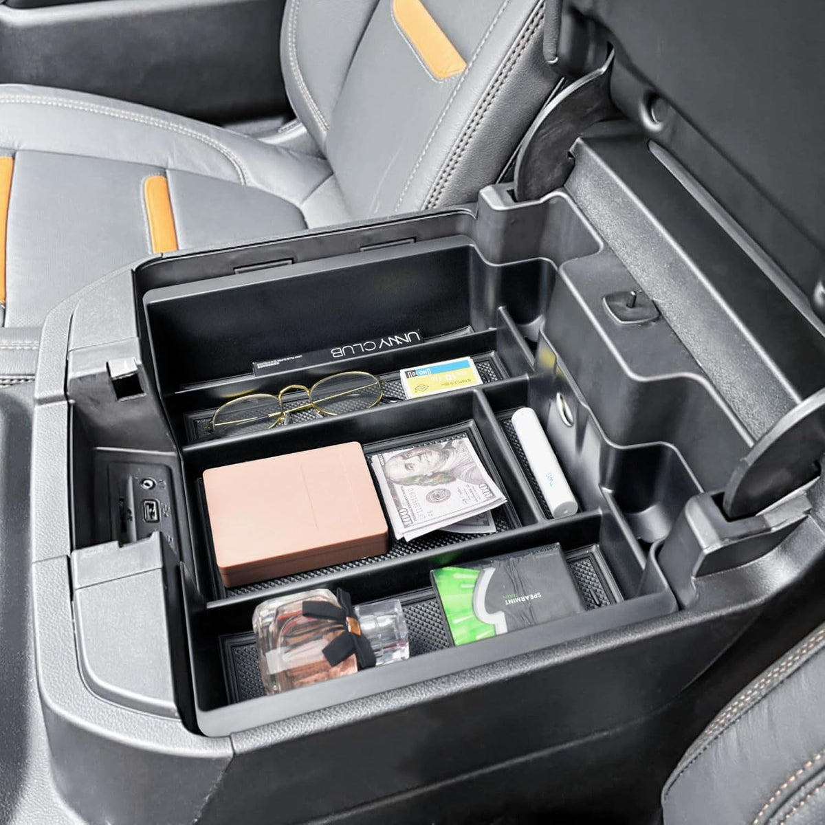 Center Console Organizer for 2019-2022 Chevy Silverado/ GMC Sierra 1500