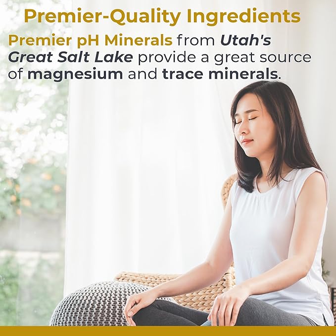 Premier Research Labs Premier pH Minerals - Trace Minerals, Trace Mineral Drops, Minerals for Water, Magnesium Supplement for Distilled Water, Reverse Osmosis Water, Liquid Concentrate - 2 fl oz