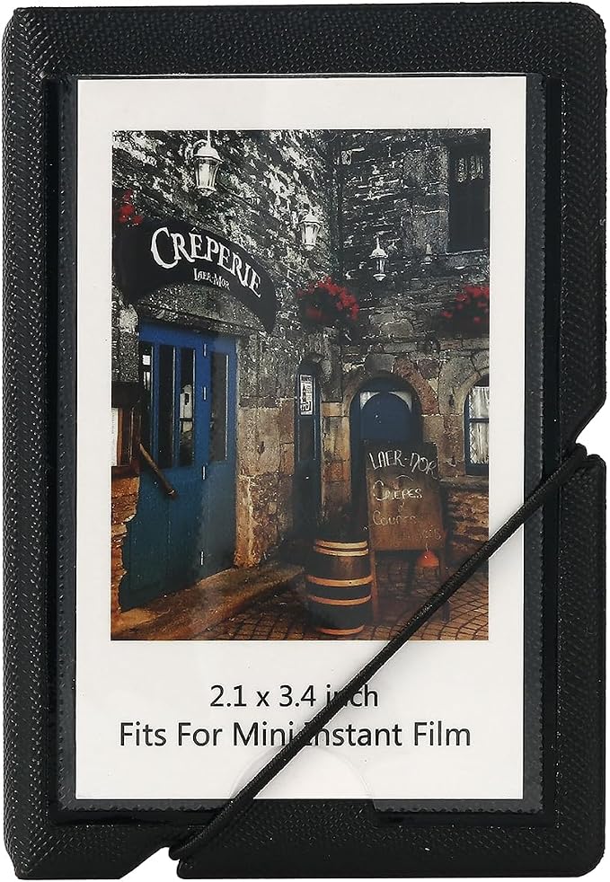 Mini Instant Film Polaroid Photo Album Book Holds 28 Photos Fits