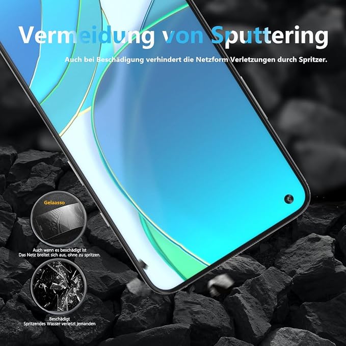 2+2 Pack Tempered Glass for OnePlus 8T Screen Protector