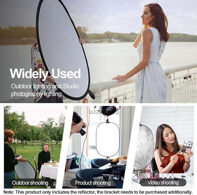 EMART 24'' x 36'' 5 in 1 Photo Collapsible Photography Reflector