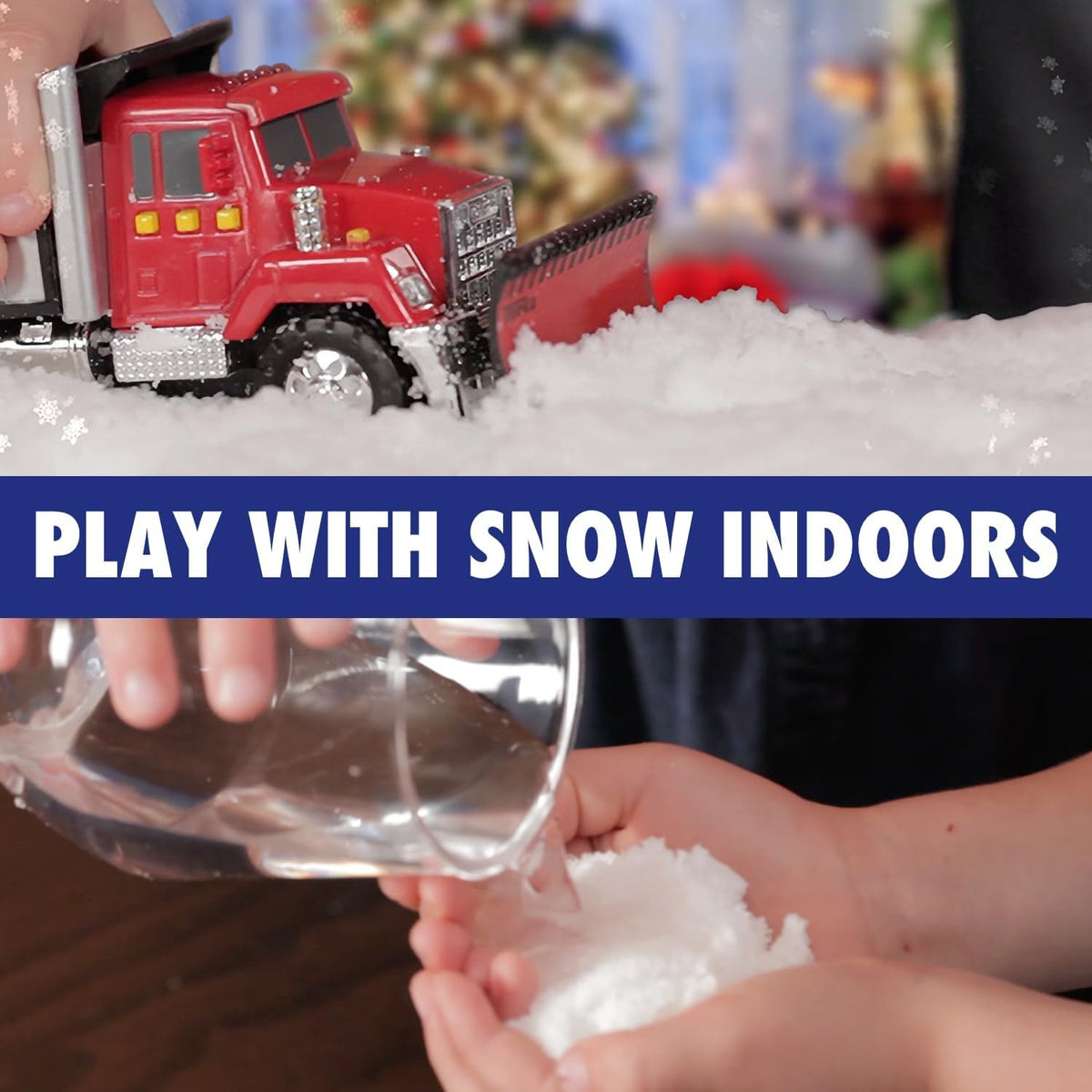 Large Instant Snow Artificial Snow - As Seen on Shark Tank - Make Cloud Slime