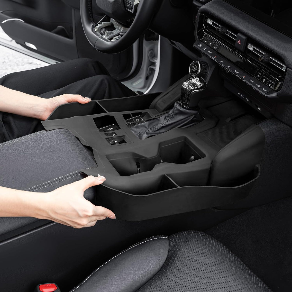 Silicone for Land Cruiser&2024-2025Toyota Prado Central Control Panel Trim