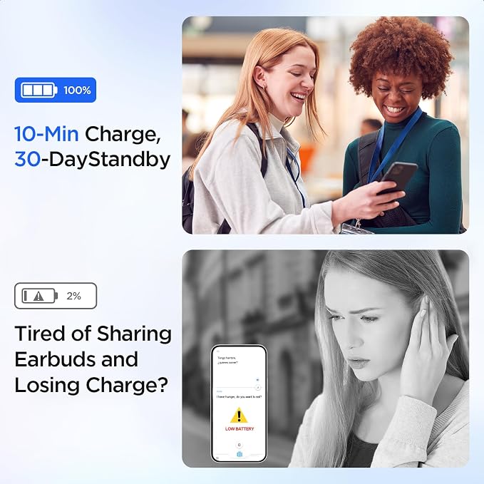 3-in-1 AI Translator Recorder, Language Translator Device, NO FEE