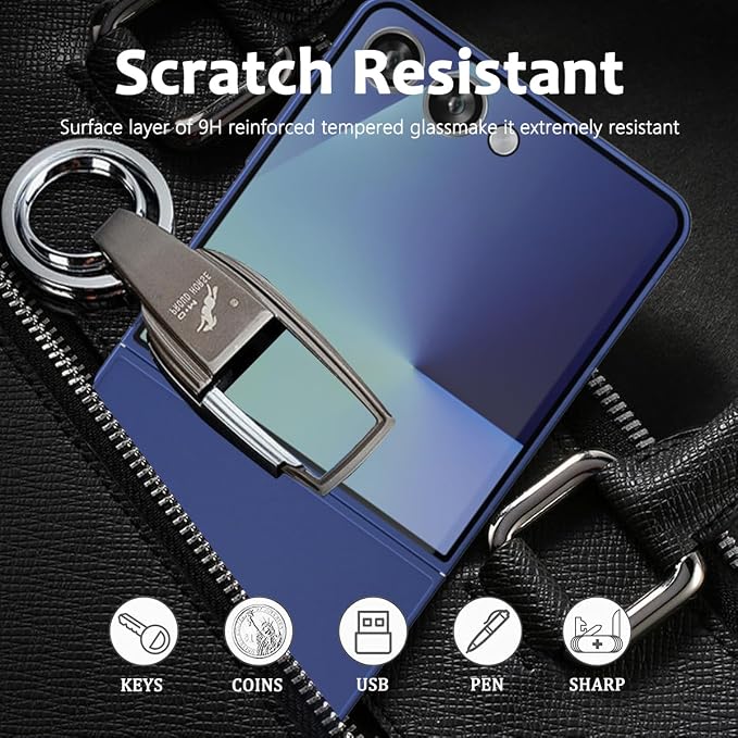 Compatible with Samsung Galaxy Z Flip 7 Back screen protector Tempered Glass 3