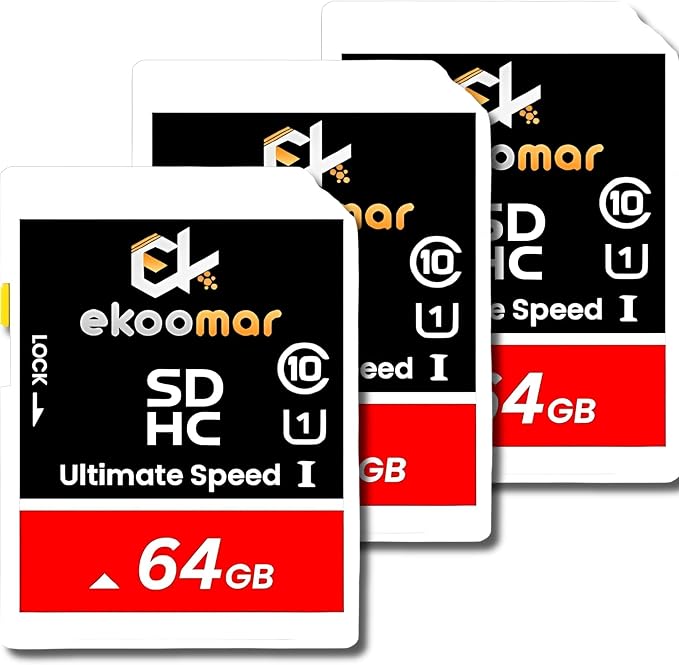 Card - Class 10, High-Speed Memory Card