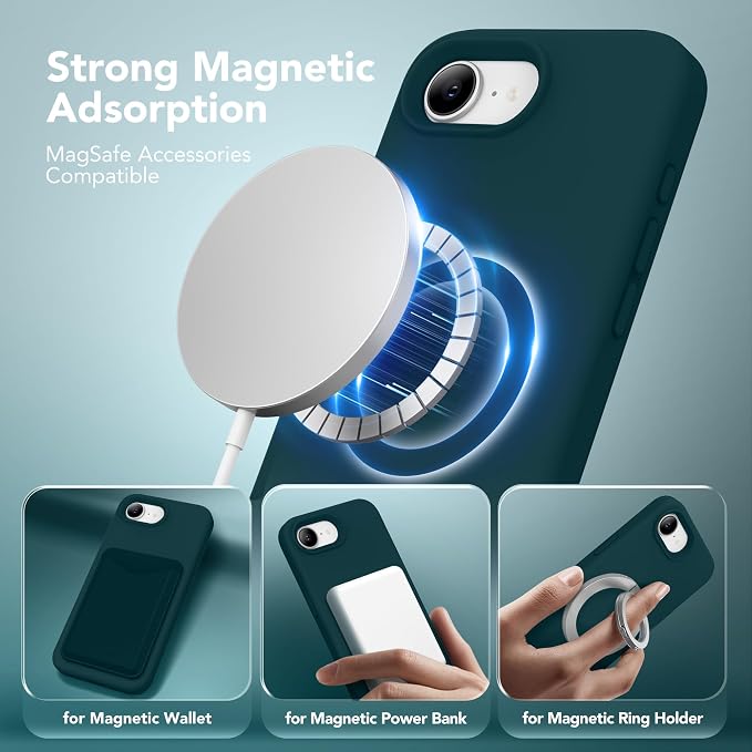 Magnetic for iPhone 17e/iPhone 16e Case, Compatible