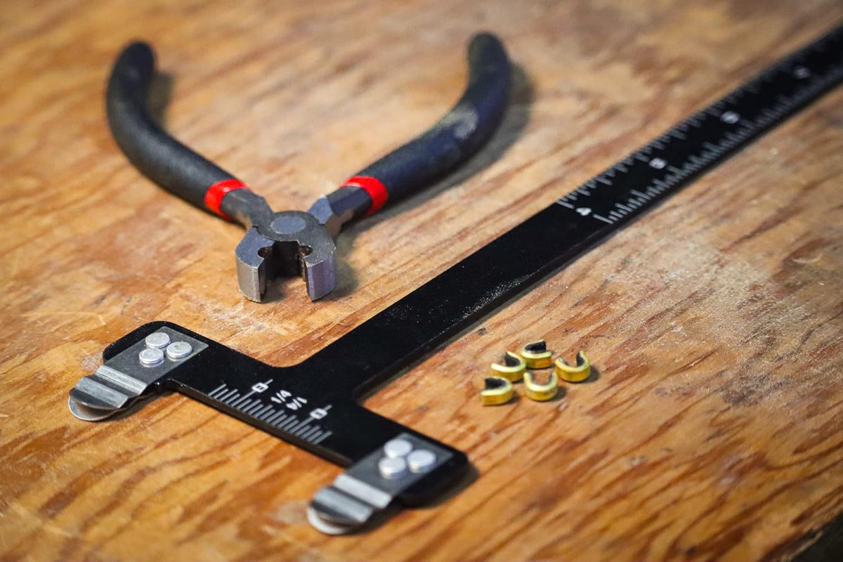 Shatterproof Archery Nock Pliers - Precision Bow T Square for Clamping Nock Points
