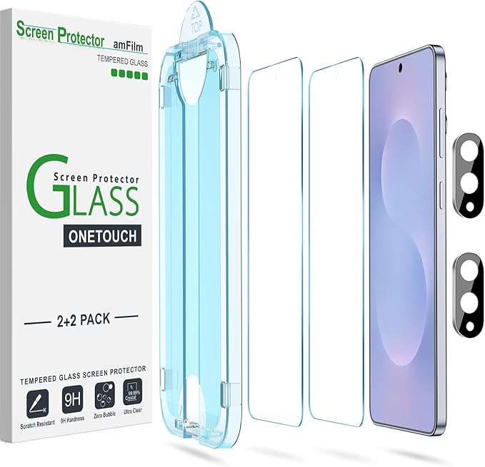 amFilm Auto-Alignment OneTouch for Samsung Galaxy S25 Edge 6.7" Screen