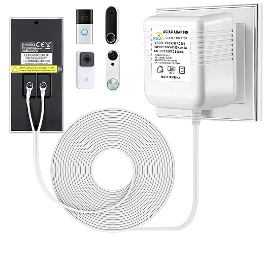 XZGm18V500MA doorbell Power Adapter, Video doorbell Special Power Transformer