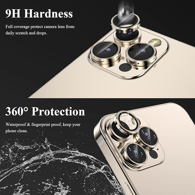 YWXTW Designed for iPhone 14 Pro Max Camera Lens Protector, for iPhone 14 Pro