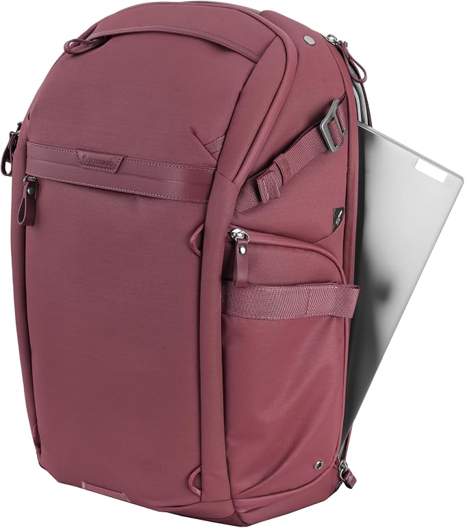 VANGUARD VEO Metro B30L Camera & Everyday Backpack – Fits 70–200mm Attached