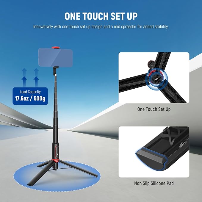 NEEWER Basics PA991 Selfie Stick Tripod Compatible