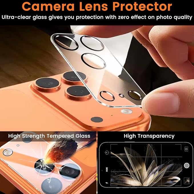 Lesakit 4 Pack Privacy Screen Protector