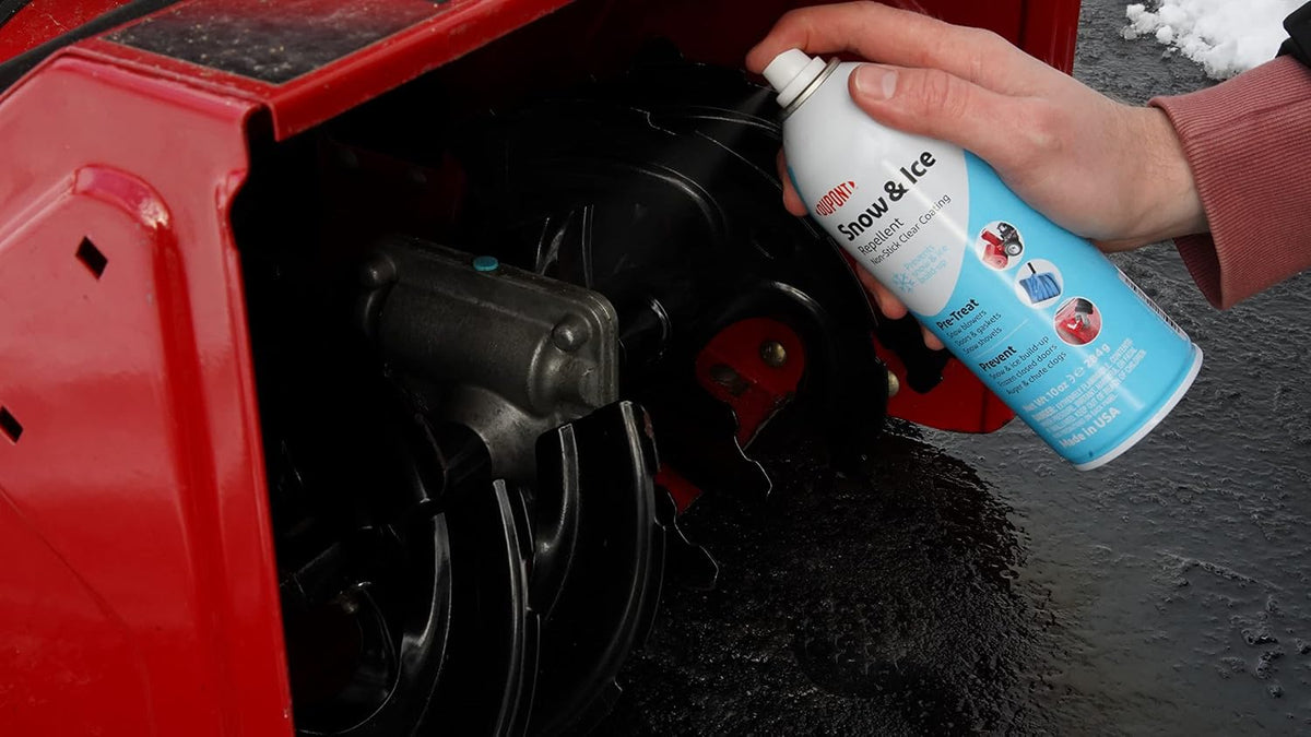 DuPont Teflon Snow and Ice Repellant, 10-Ounce & Non-Stick Dry-Film Lubricant Aerosol, 10 oz