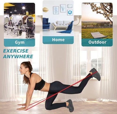 Alllvocles Resistance Bands Set - Pull Up Assistance & Workout Bands for Muscle Training | Ideal for Men & Women