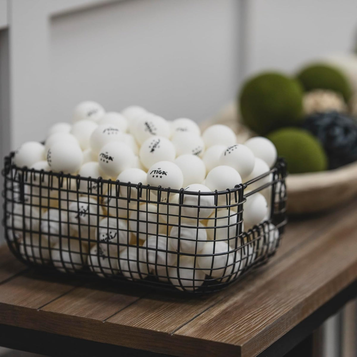 Stiga 3-Star Table Tennis Balls - High-Quality Performance | Perfect for Training & Tournaments