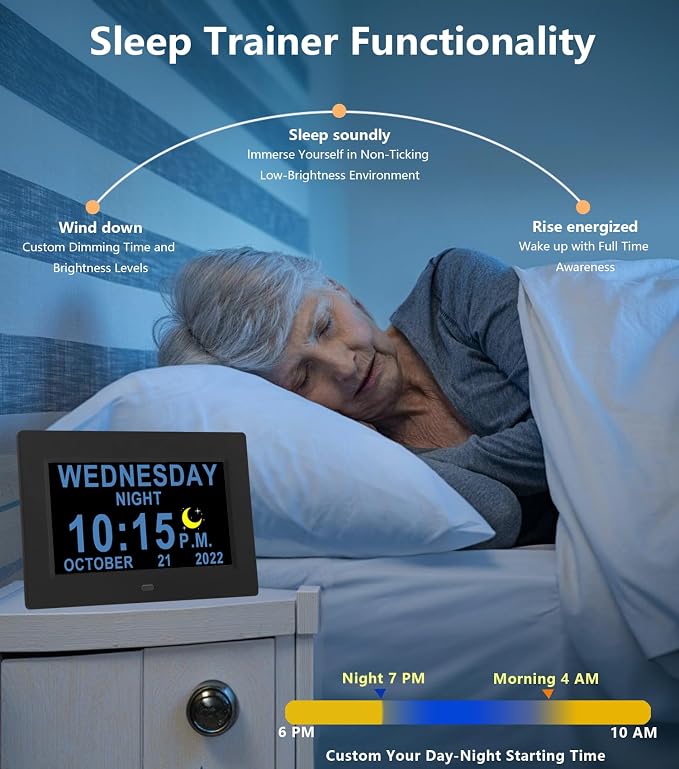 MASSII 27 Alarms Digital Talking Clock